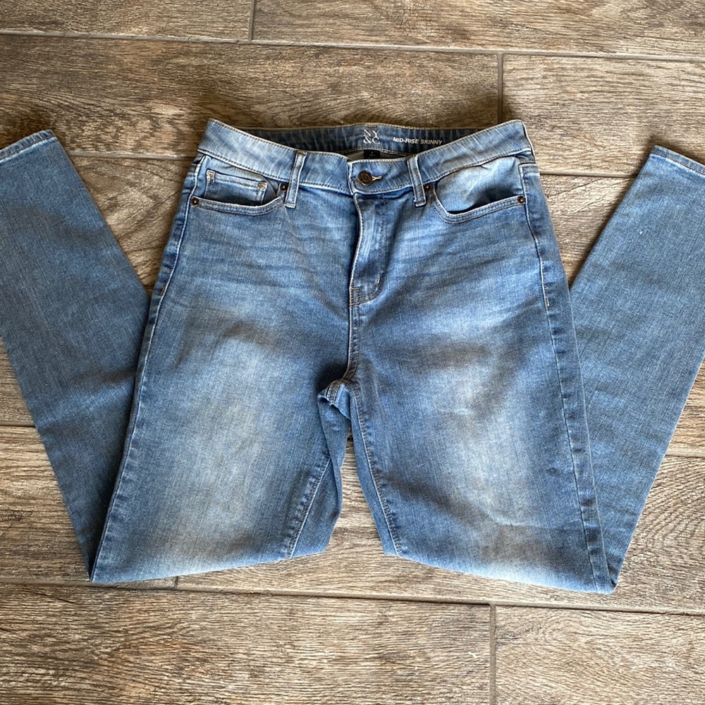 Mid Rise Skinny Jeans